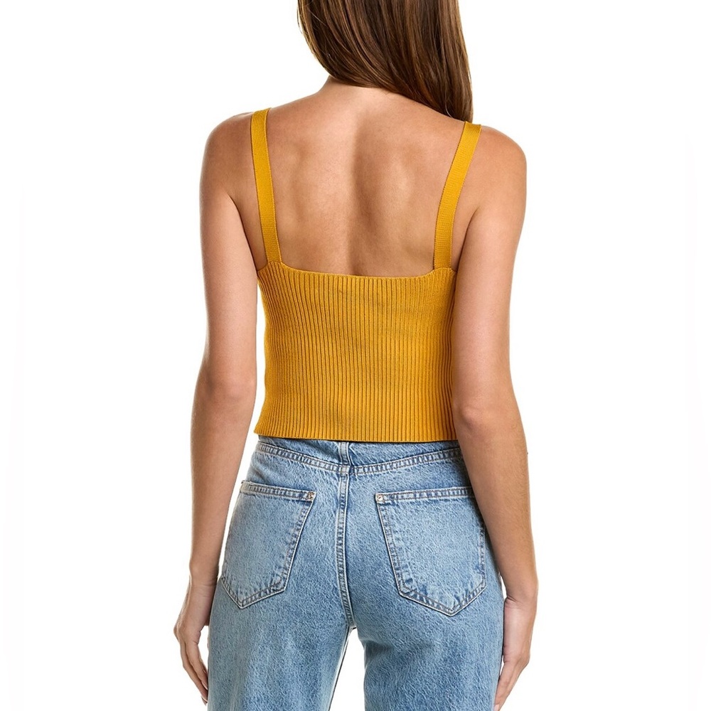 Vince Sweetheart Bralette Top in Papaya - Picture 5 of 6